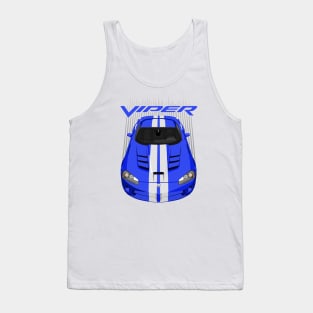 Viper SRT10-blue and white Tank Top